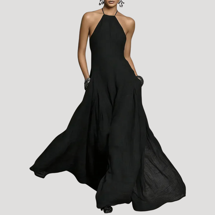 Women's Long Dress Halter Formal Evening Bridesmaid Backless Long