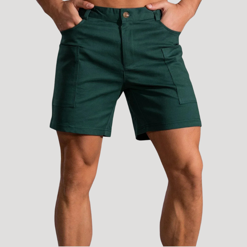 Men's Shorts Chino Pocket Slim Fit Summer Wear